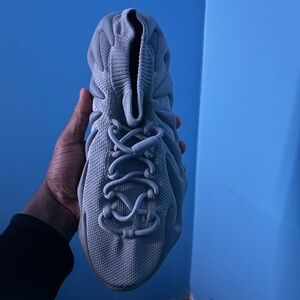Addies Yeezy 450 Stone Grey
